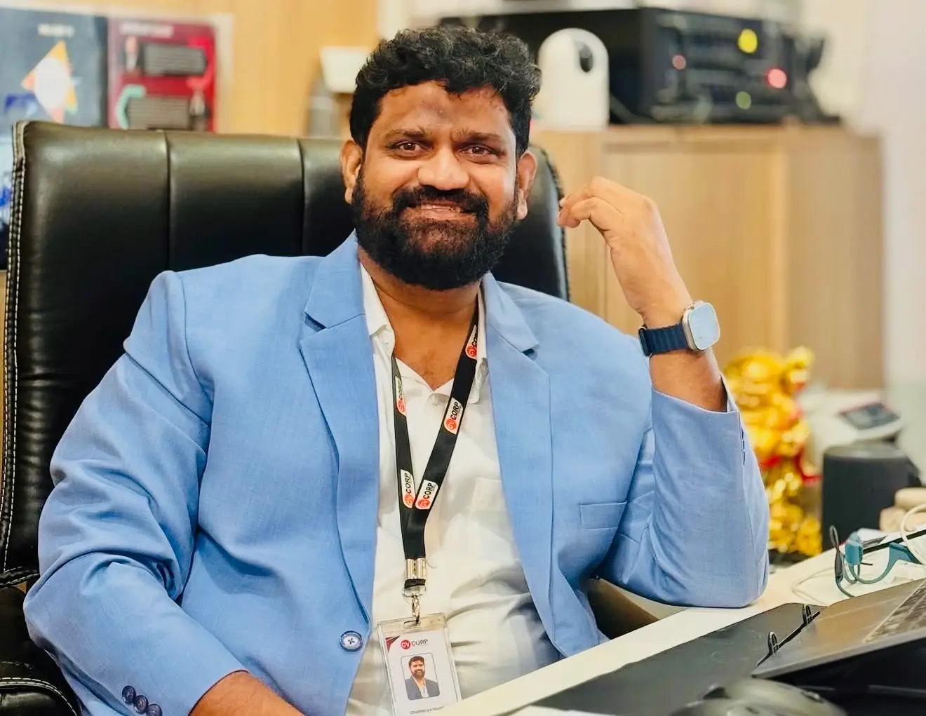 Chaitanya Vaddi - Founder & CEO of CVCORP